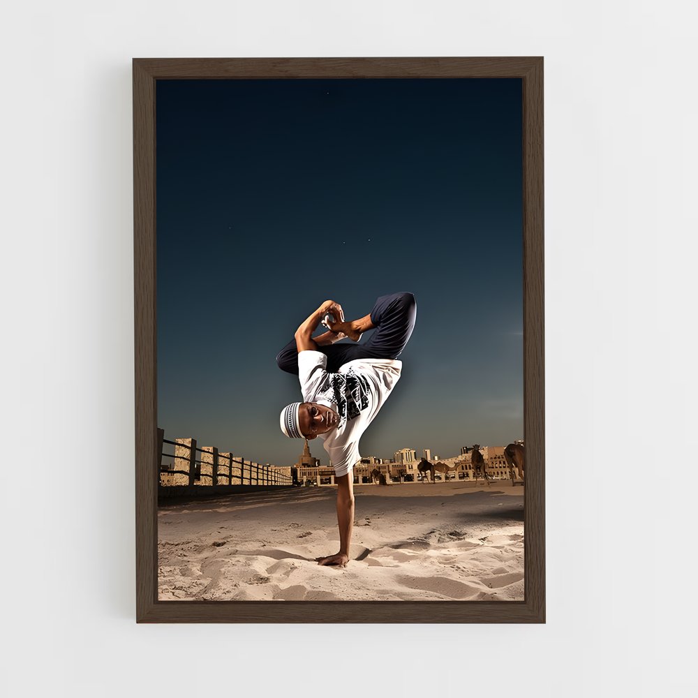 Poster Handstand sur le Sable – affiche Danse (vue 5)